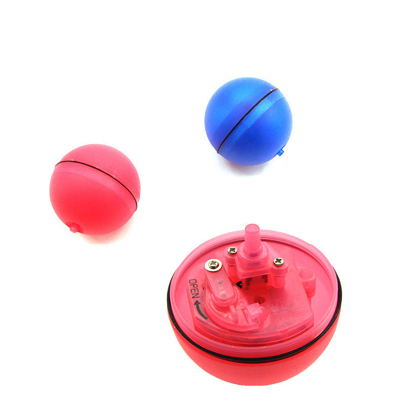 Electronic Rolling Cat Toy Ball – LED Laser Exercise Play