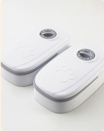 Automatic Pet Feeder – Smart Timer Food Dispenser with Bowl