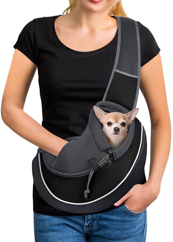 Pet Carrier Crossbody Bag – Portable Travel Tote for Dogs & Cats