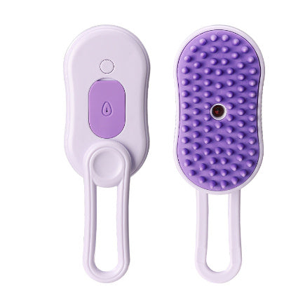 3-in-1 Cat Steam Brush – Electric Pet Grooming & Hair Remover