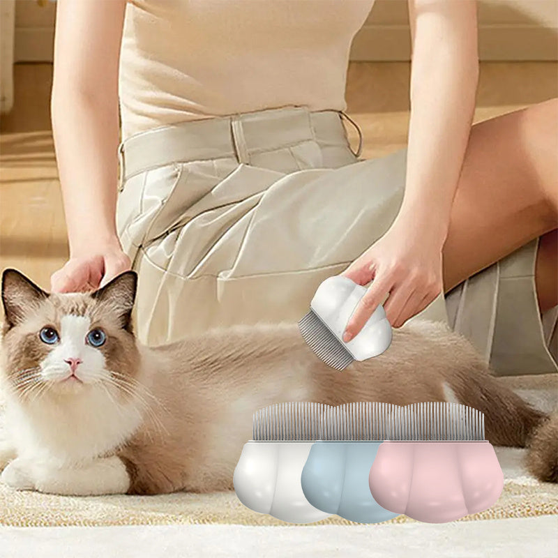 Dog Grooming Comb – Flea, Lice & Shedding Brush for Pets