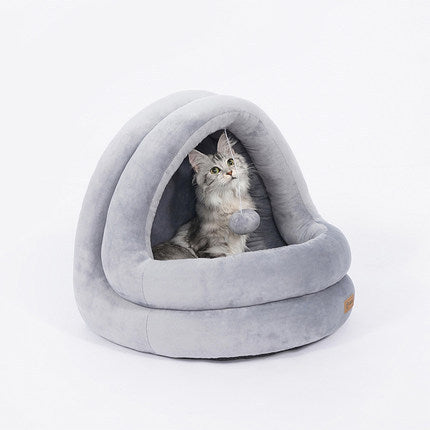 Cozy Cat House Bed – Soft Kitten Sofa Mat