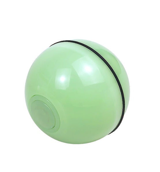 Electronic Rolling Cat Toy Ball – LED Laser Exercise Play