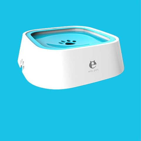1.5L Pet Water Bowl – Anti-Spill Slow Feeder Fountain