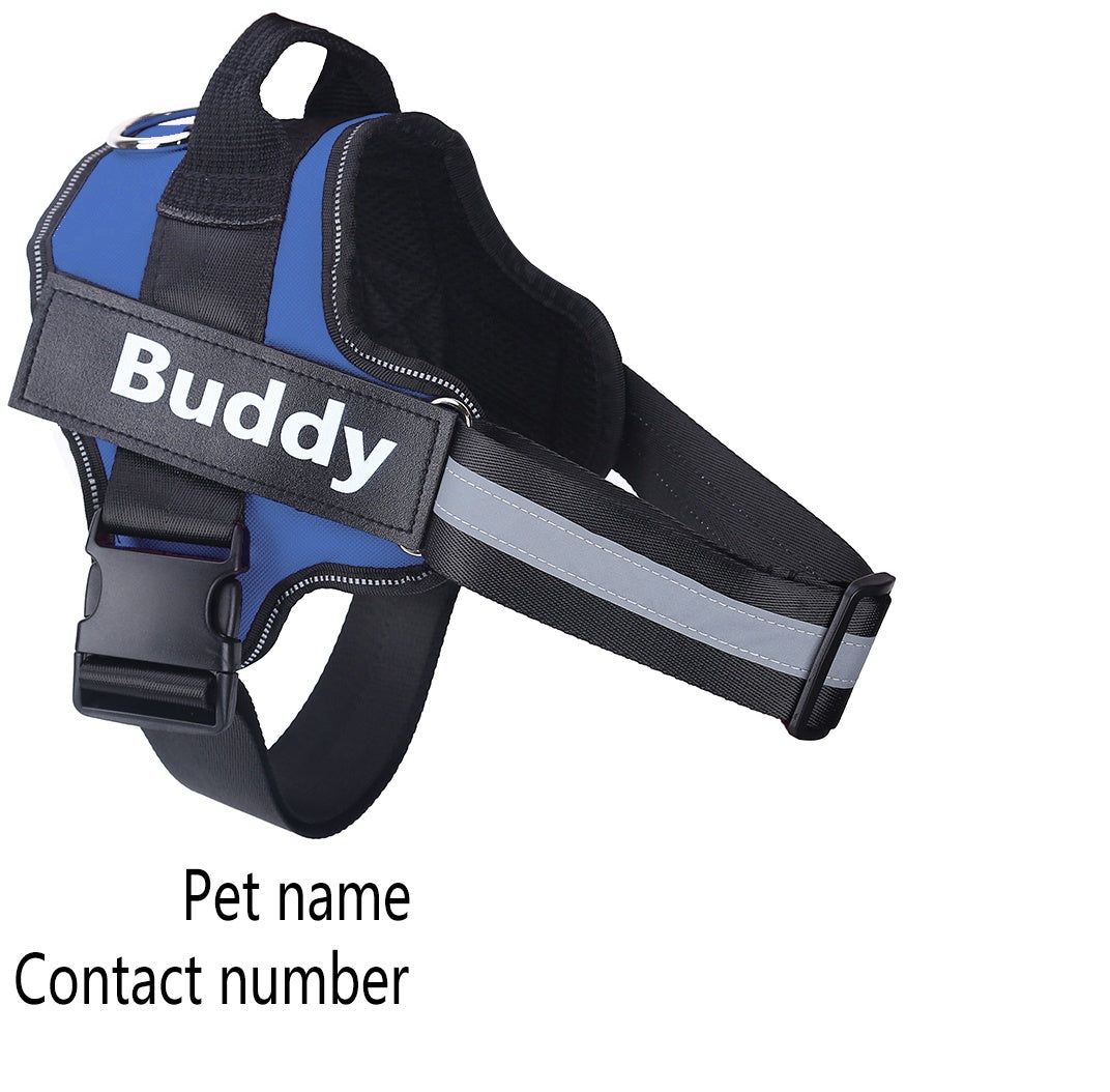 Custom Dog Harness – No Pull, Reflective & Adjustable Vest