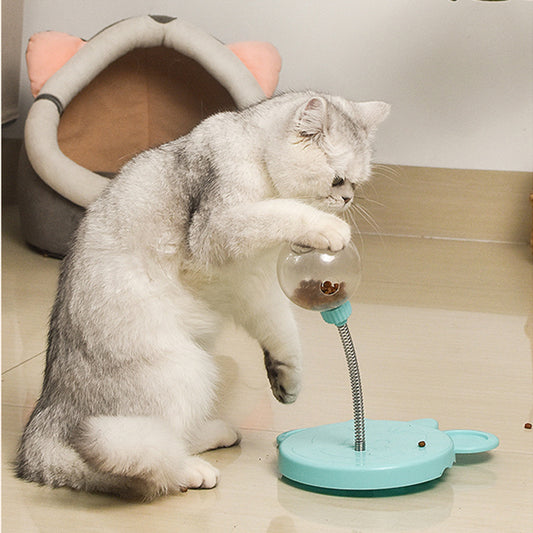 Interactive Cat Feeder Toy – Food Ball Puzzle & Dispenser