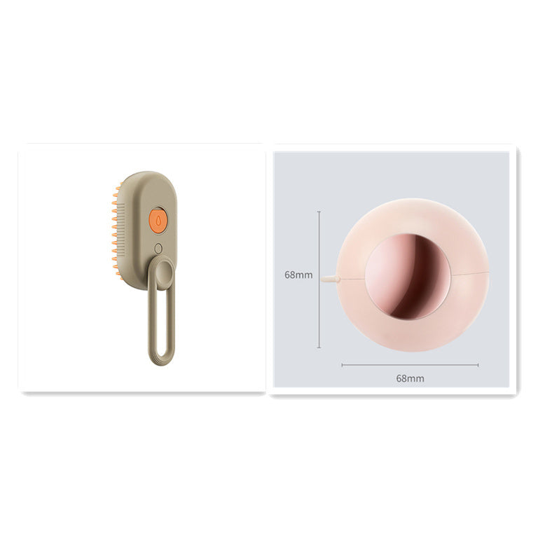3-in-1 Cat Steam Brush – Electric Pet Grooming & Hair Remover