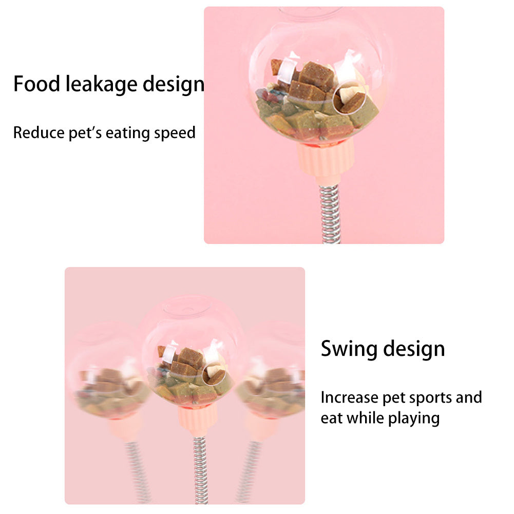 Interactive Cat Feeder Toy – Food Ball Puzzle & Dispenser