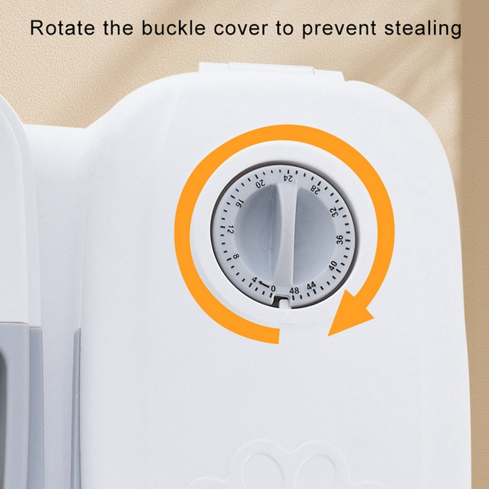 Automatic Pet Feeder – Smart Timer Food Dispenser with Bowl